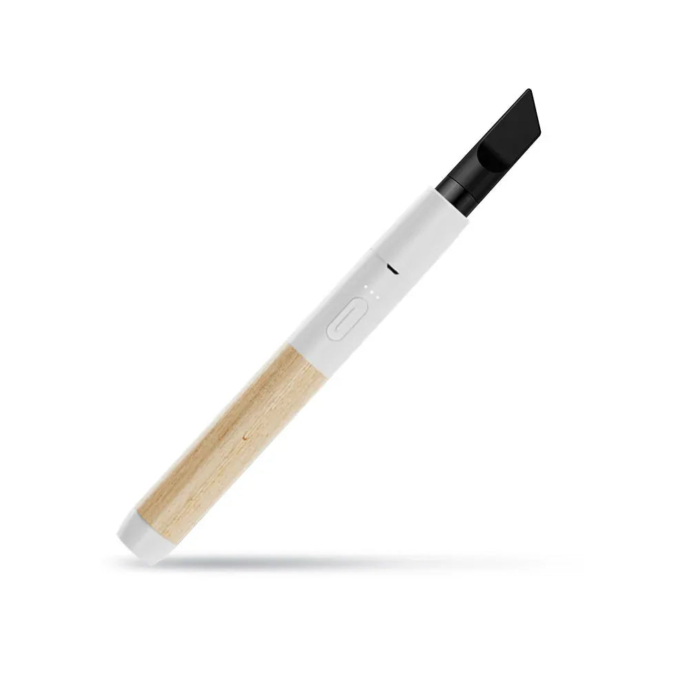 Vessel Wood Vape Pen - White/Beechwood | 300mAh - We The People 