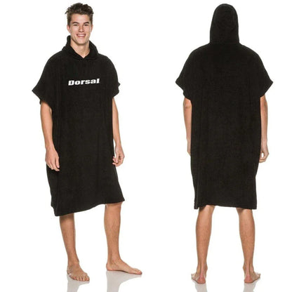 DORSAL Surf Poncho Robe | Thick Microfiber Changing Towel | Wetsuit Accessory - We The People 