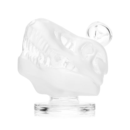 HEMPER Jurassic Spark Skull Bong | 4.5" Dinosaur Glass Water Pipe
