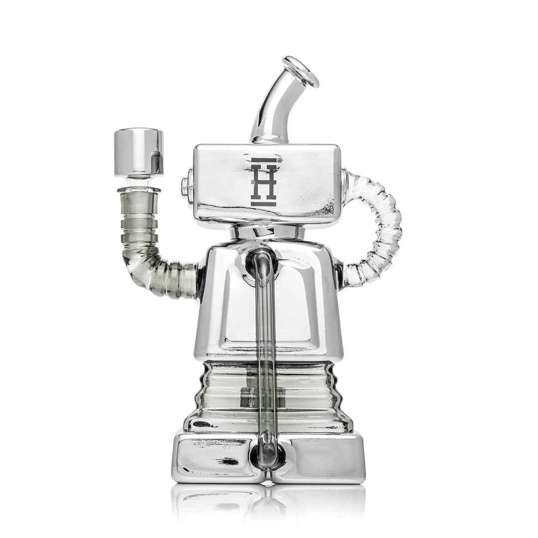 HEMPER Hi-Robot XL Recycler Bong | 8.75" Glass Water Pipe