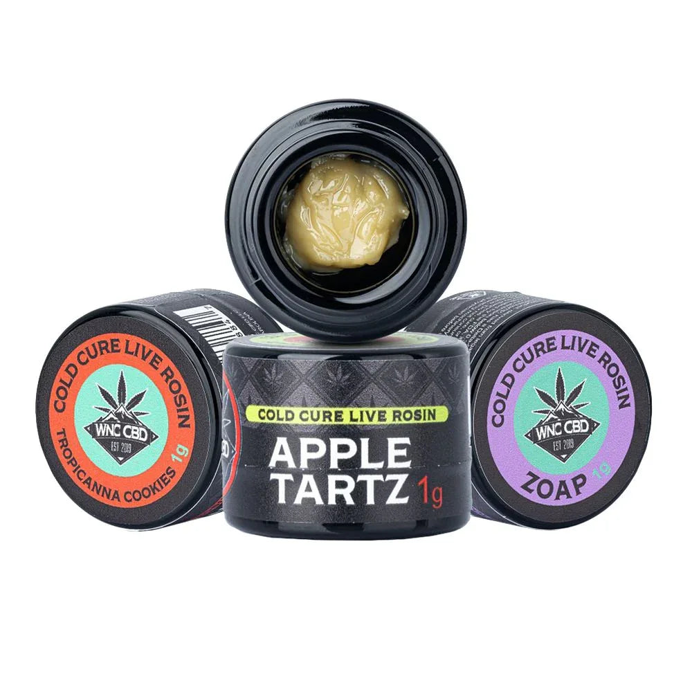 THCA Cold Cure Live Rosin - WNC CBD | 1g - We The People 