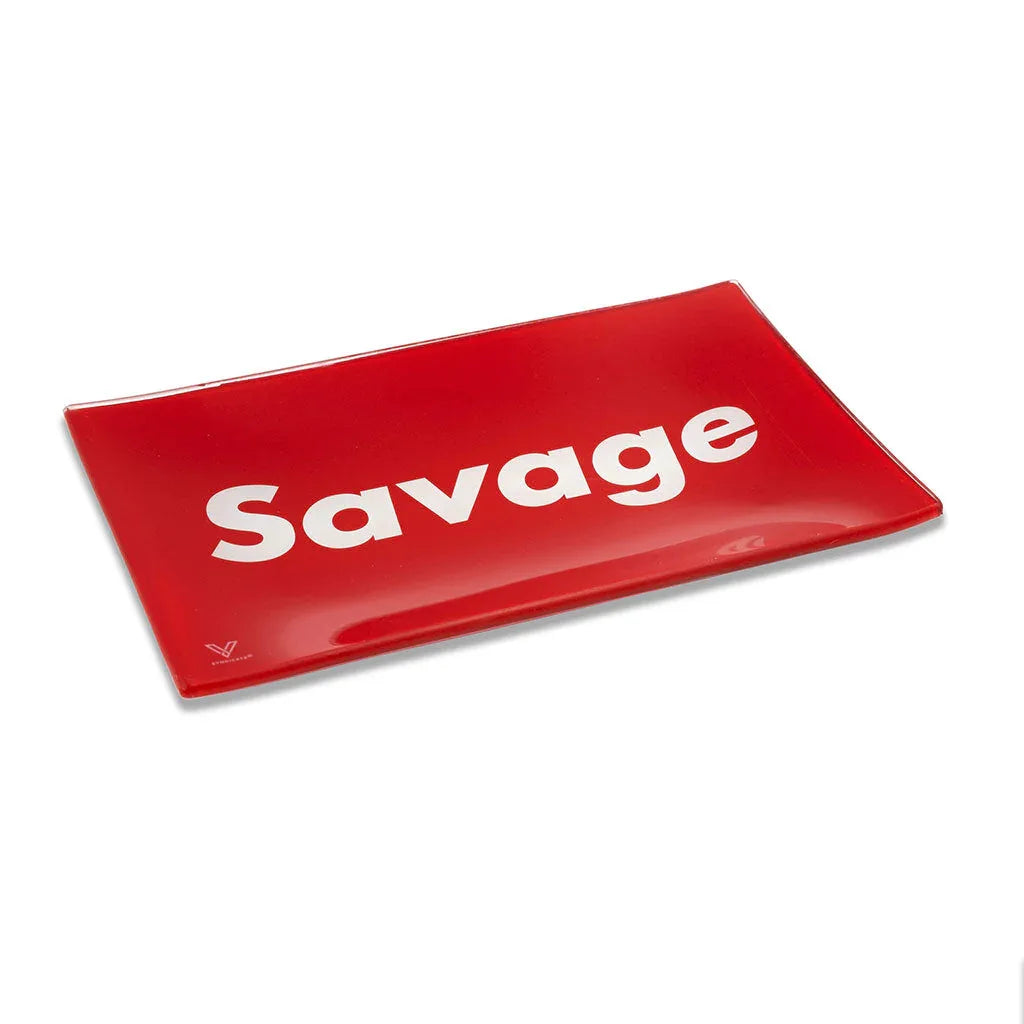 Savage Glass Rolling Tray | Premium Tempered Glass - We The People 