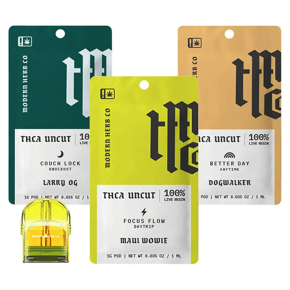 Couch Lock Live Uncut THCA Pod | 1g | Premium Vape Cartridge - We The People 