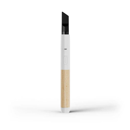 Vessel Wood Vape Pen - White/Beechwood | 300mAh - We The People 