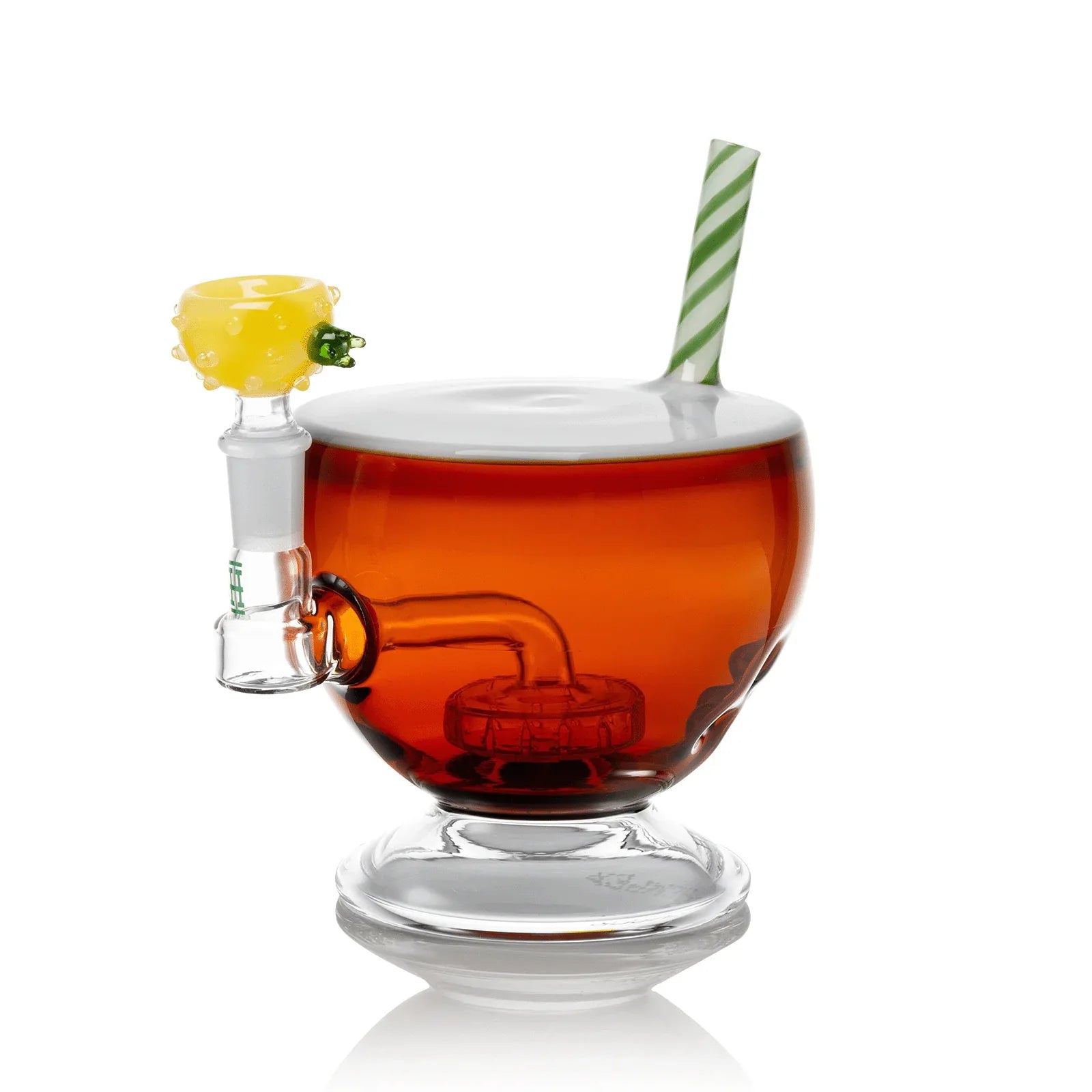 HEMPER Pina Colada XL Bong | 7" Glass Water Pipe | Tropical Pineapple Design - We The People 