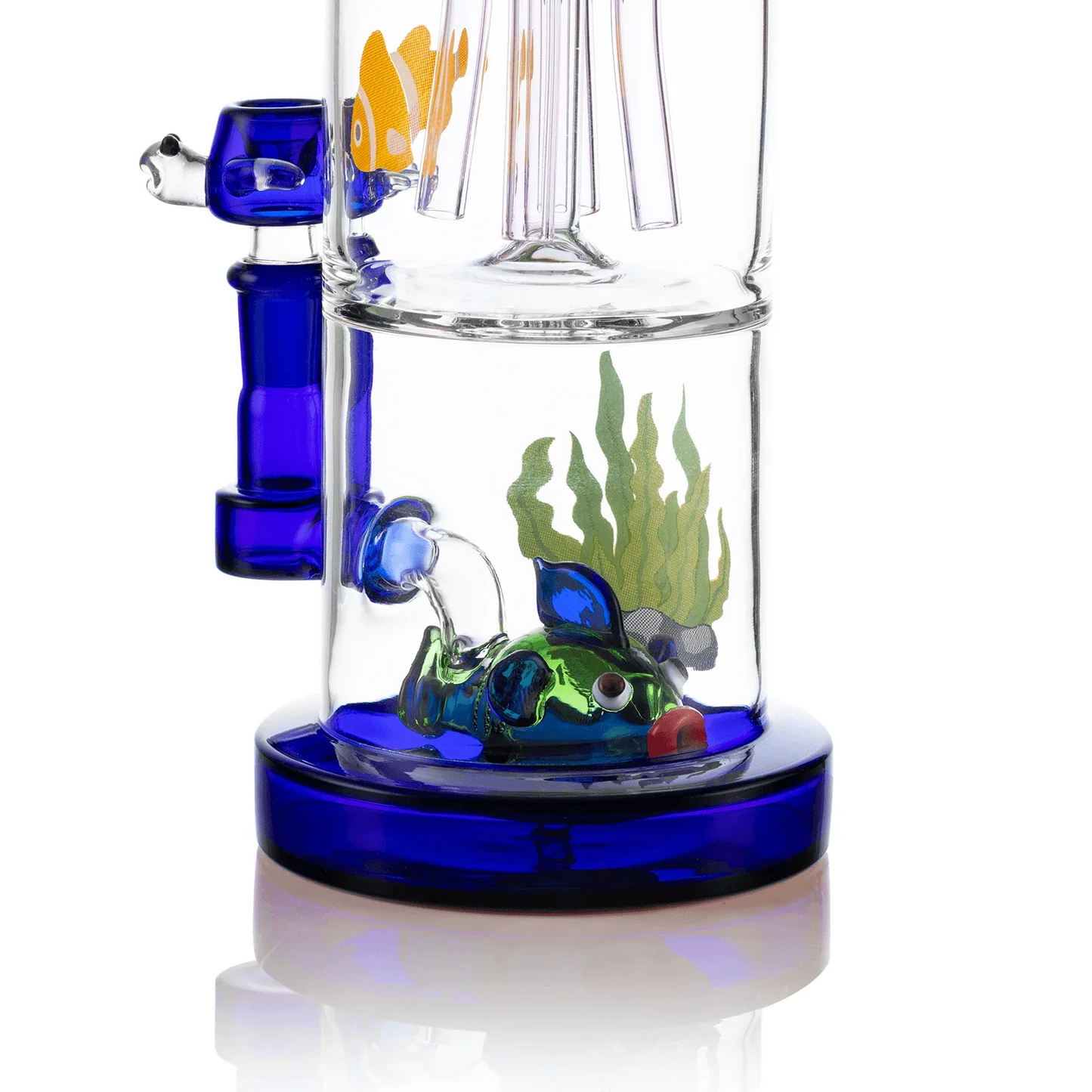 HEMPER Ocean XL Bong | 10" Glass Water Pipe | Beach Wave Design - We The People 