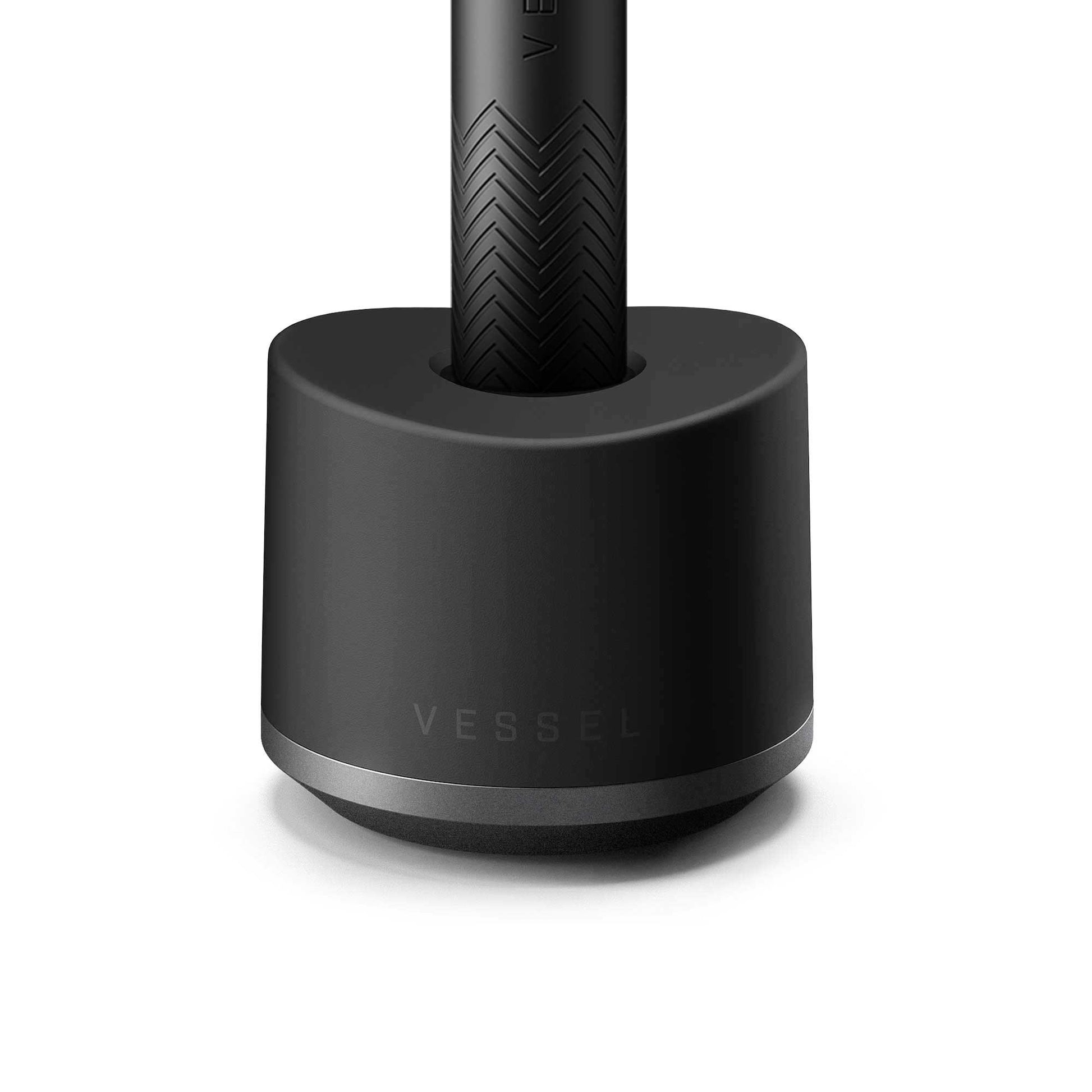 Vessel Base Charger - Black | Magnetic Charging Dock for Vape Pens - We The People 