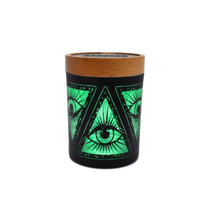 Illuminati Green SoleStash | Humidity Controlled Stash Jar with Grinder - We The People 