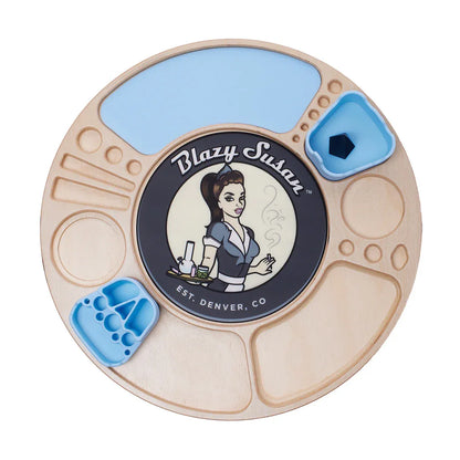 Blazy Susan Spinning Rolling Tray | 360° Rotating Lazy Susan - We The People 