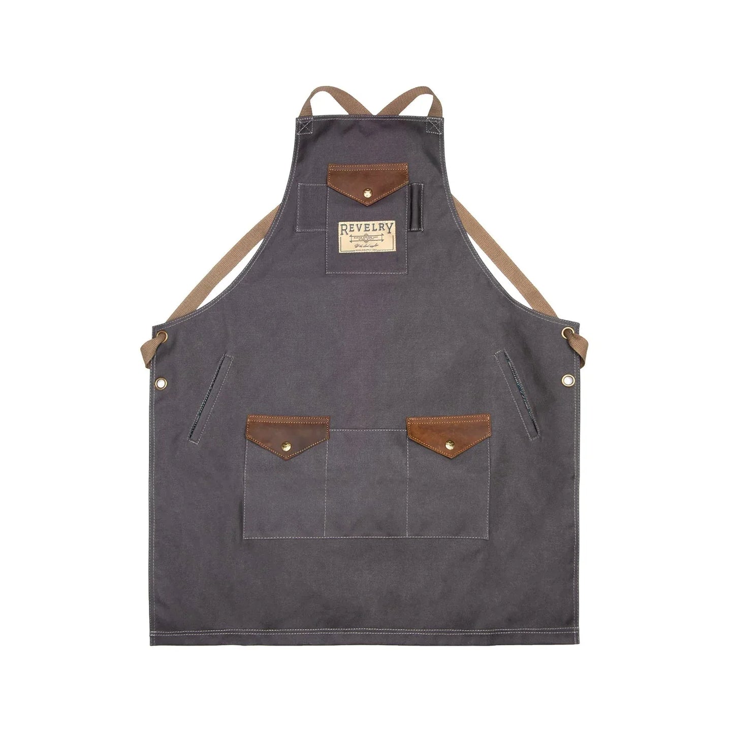 Revelry Waxed Canvas Apron - Durable Work Apron | Water-Resistant - We The People 
