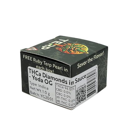 THCA Diamonds in Sauce - Yoda OG Indica | 1g Premium Concentrate