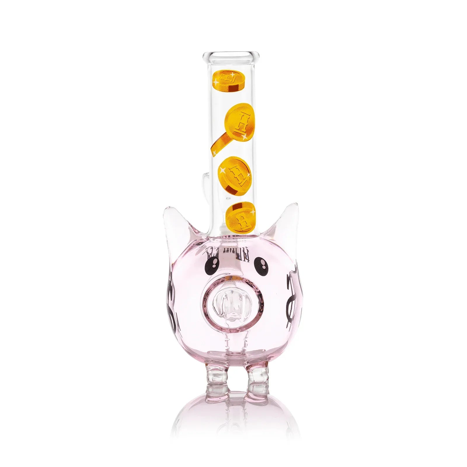 HEMPER Piggy Bank Bong | 7" Glass Water Pipe | Novelty Savings Design - We The People 