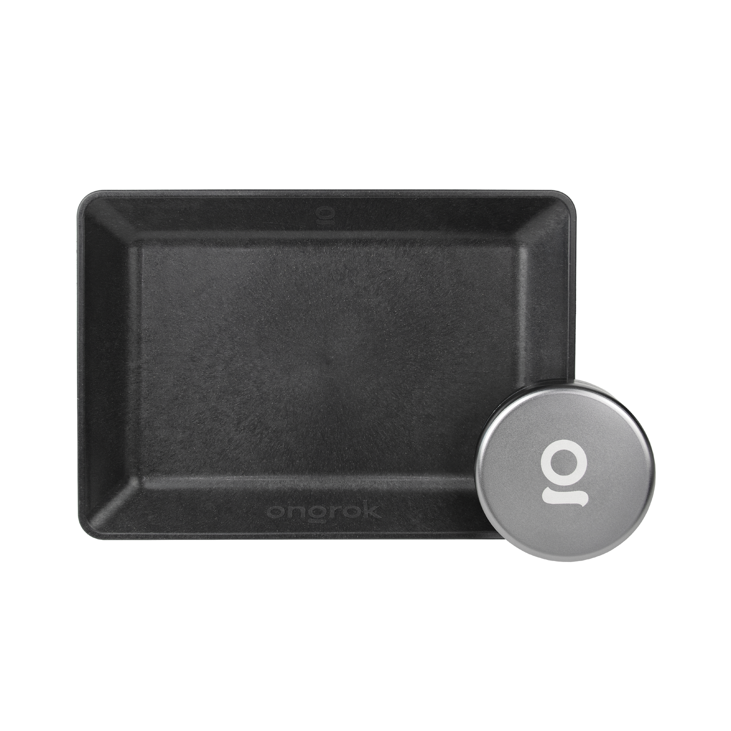 Ongrok Eco-Tray with Storage Puck | Sustainable Rolling Tray