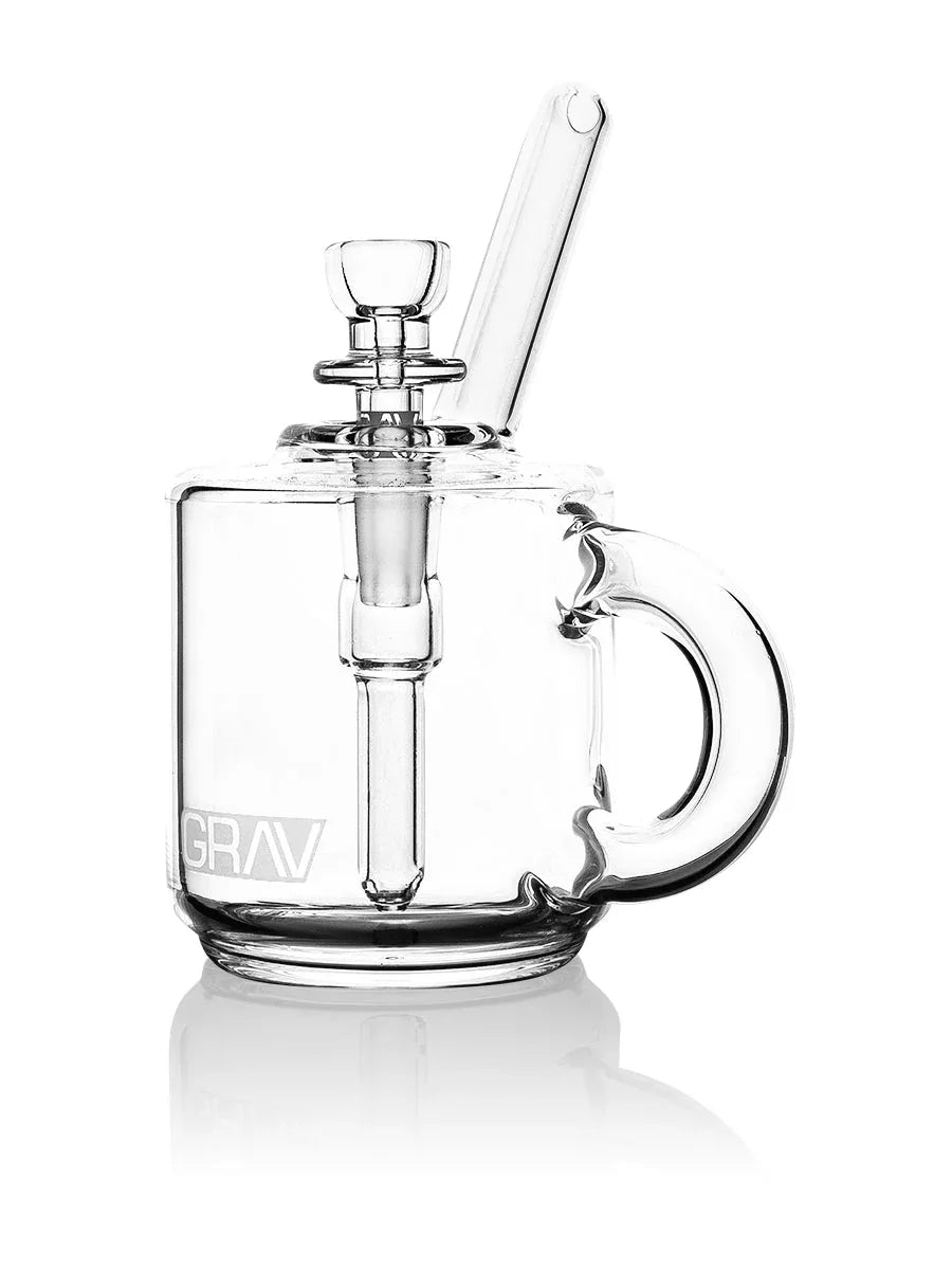 GRAV Coffee Mug Pocket Bubbler - Assorted Colors | Novelty Water Pipe - We The People 
