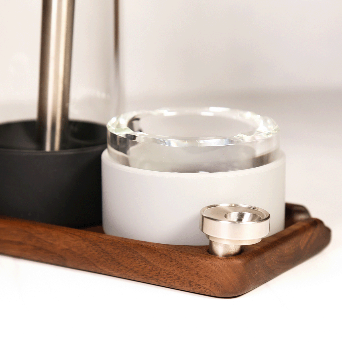 Wooden Rolling Tray - Leaf Design 7x5