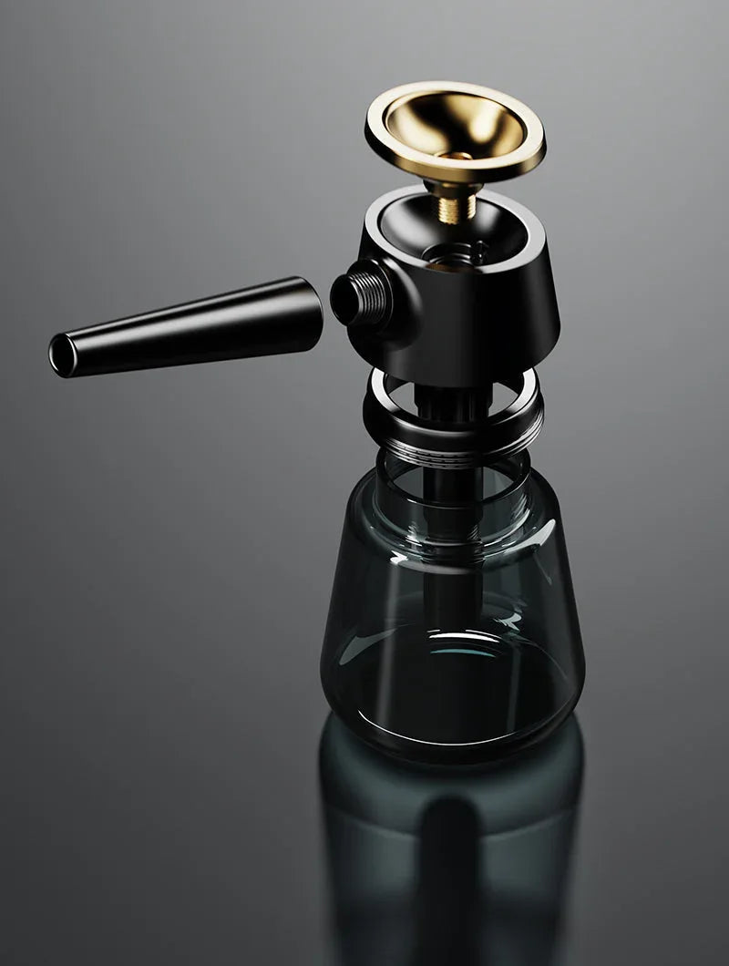 Vessel Element Hand Bubbler [Black] - We The People 