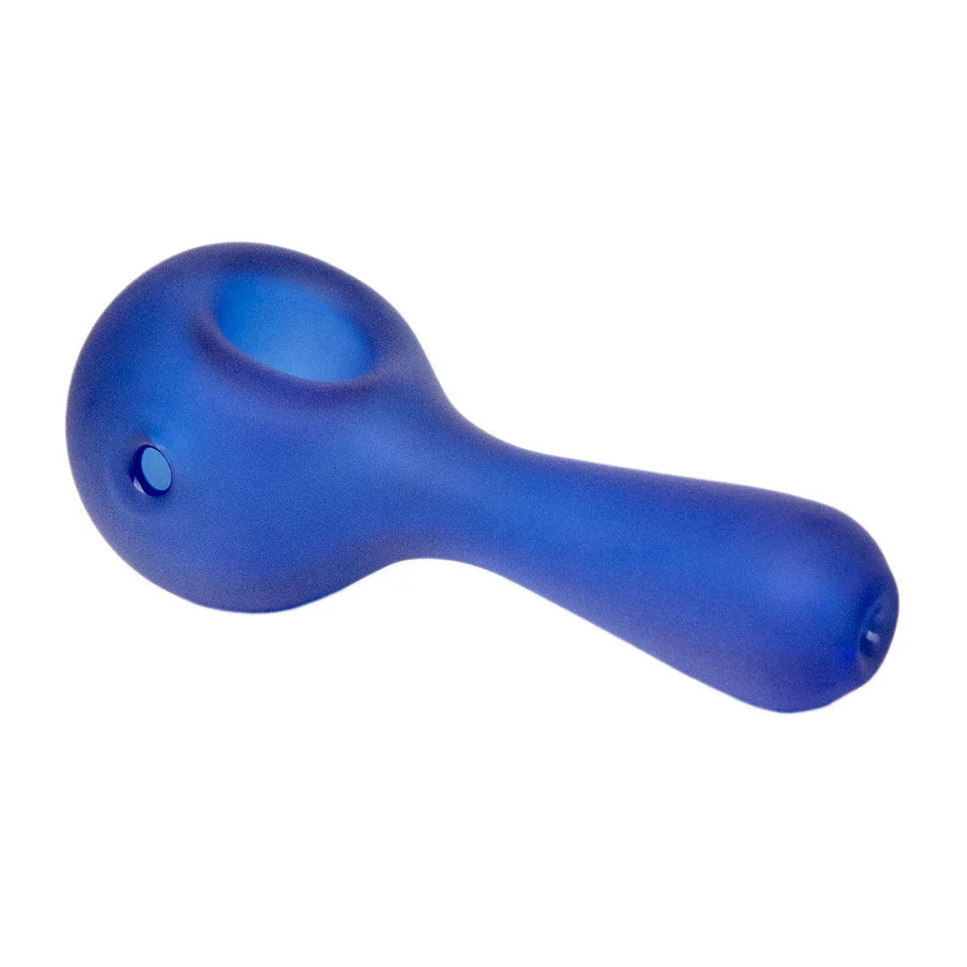 MJ Arsenal Sandblasted Pioneer Spoon Pipe | 4" Matte Borosilicate Glass - We The People 