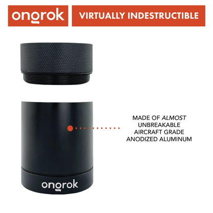 Ongrok Aluminum Metal Storage Jar - Airtight Container - We The People 