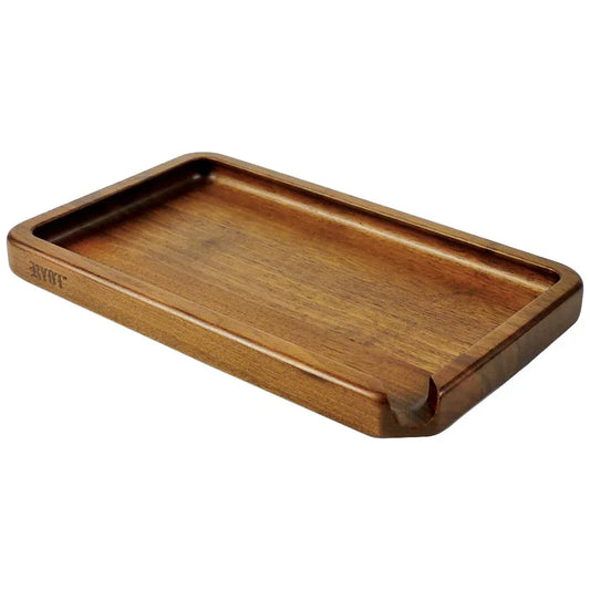 RYOT Walnut Wood Rolling Tray | 5" x 9" Premium Wooden Tray - We The People 