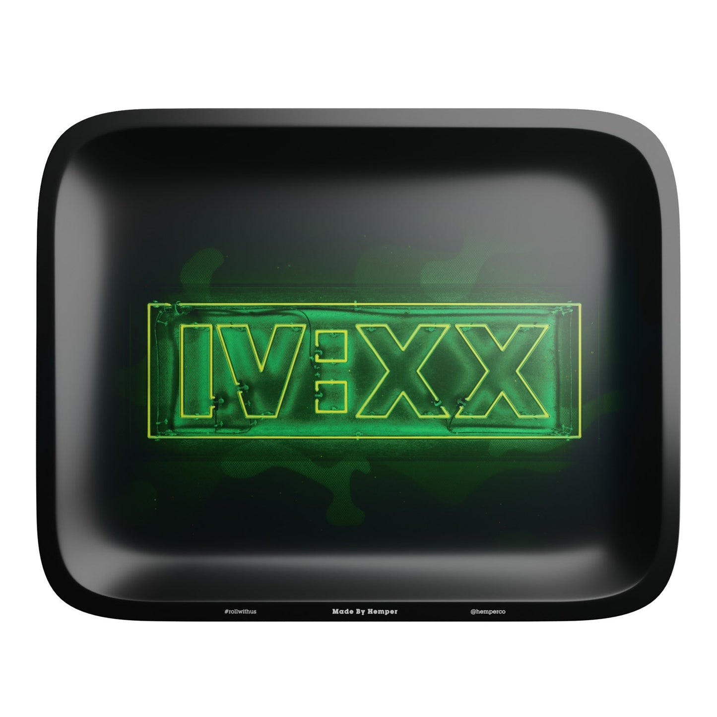 HEMPER IVXX Neon Rolling Tray | Vibrant Neon Design