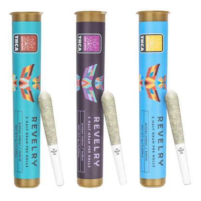 Revelry Premium Indoor THCA Pre-Rolls | 0.5g | 2-Pack