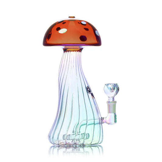 HEMPER Trippy Shroom XL Bong | 9.5" Glass Water Pipe | Psychedelic Mushroom - We The People 