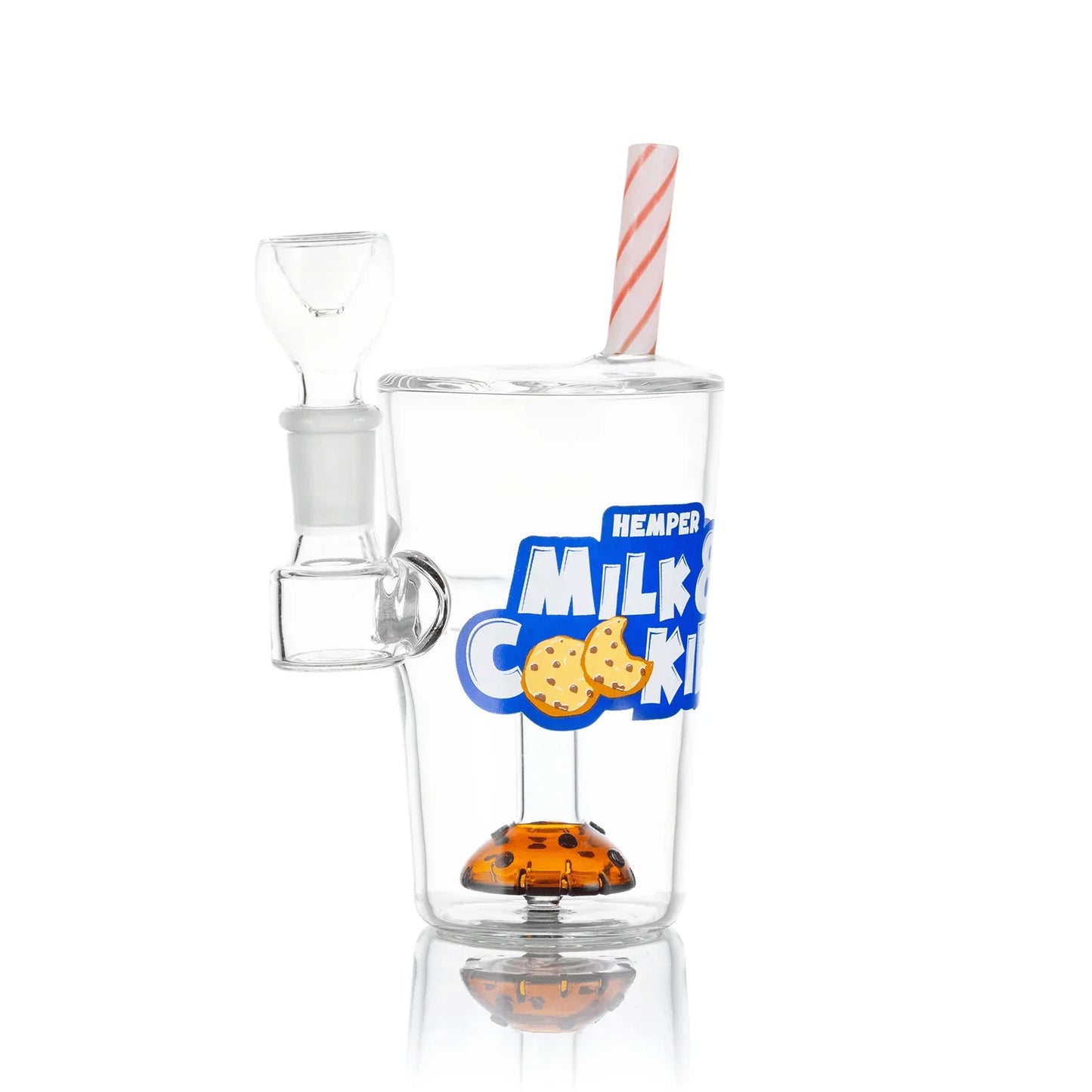 HEMPER Milk and Cookies Bong | 6" Glass Water Pipe | Dessert Design - We The People 
