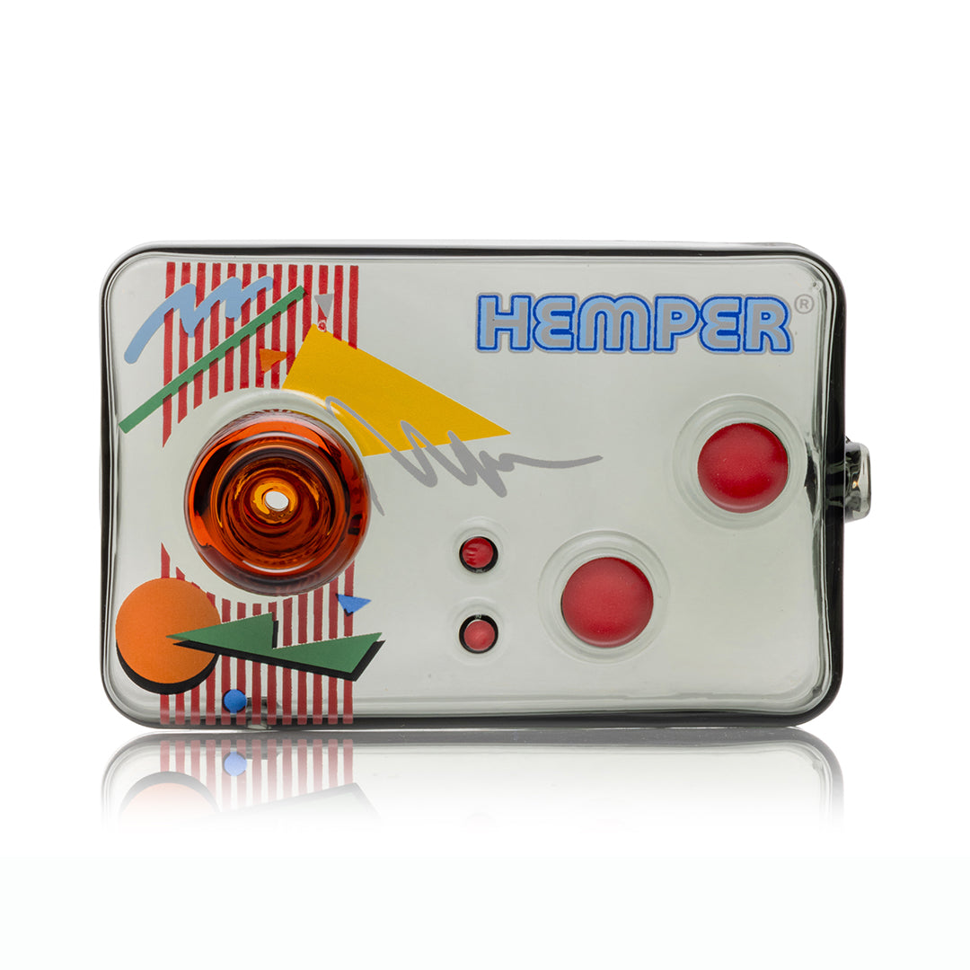HEMPER Arcade Controller Hand Pipe | Gaming Design Glass Pipe