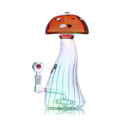 HEMPER Trippy Shroom XL Bong | 9.5" Glass Water Pipe | Psychedelic Mushroom - We The People 
