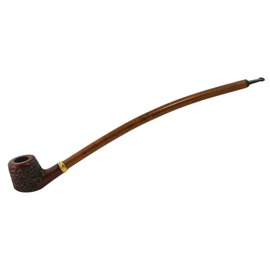 Pulsar Shire Pipes Curved - Engraved Cherry Wood Tobacco Pipe - We The People 