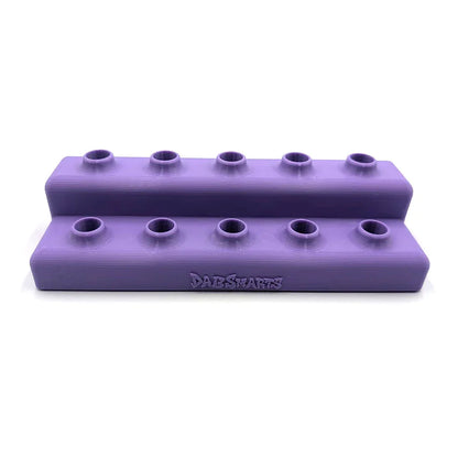 DabSmarts Slide Holder 2-Tier | Glass Bowl Organizer Stand - We The People 