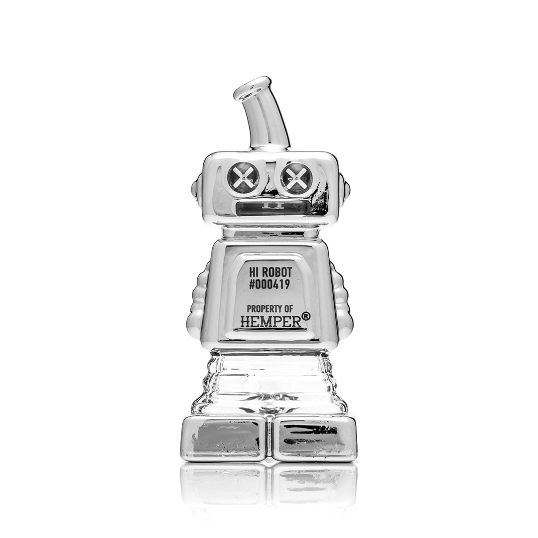 HEMPER Hi-Robot Hand Pipe | 4.4" Premium Glass Pipe