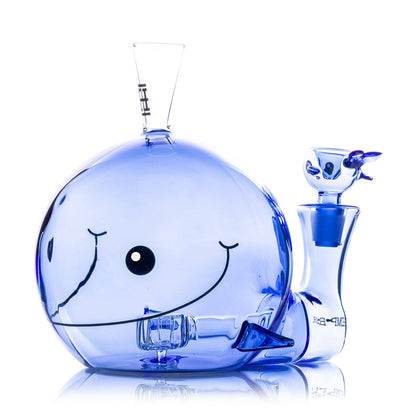 HEMPER Blue Whale XL Bong | 6.25" Glass Water Pipe