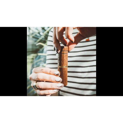 Marley Natural Holder for Taster or Pre-Roll | Black Walnut Wood Case - We The People 