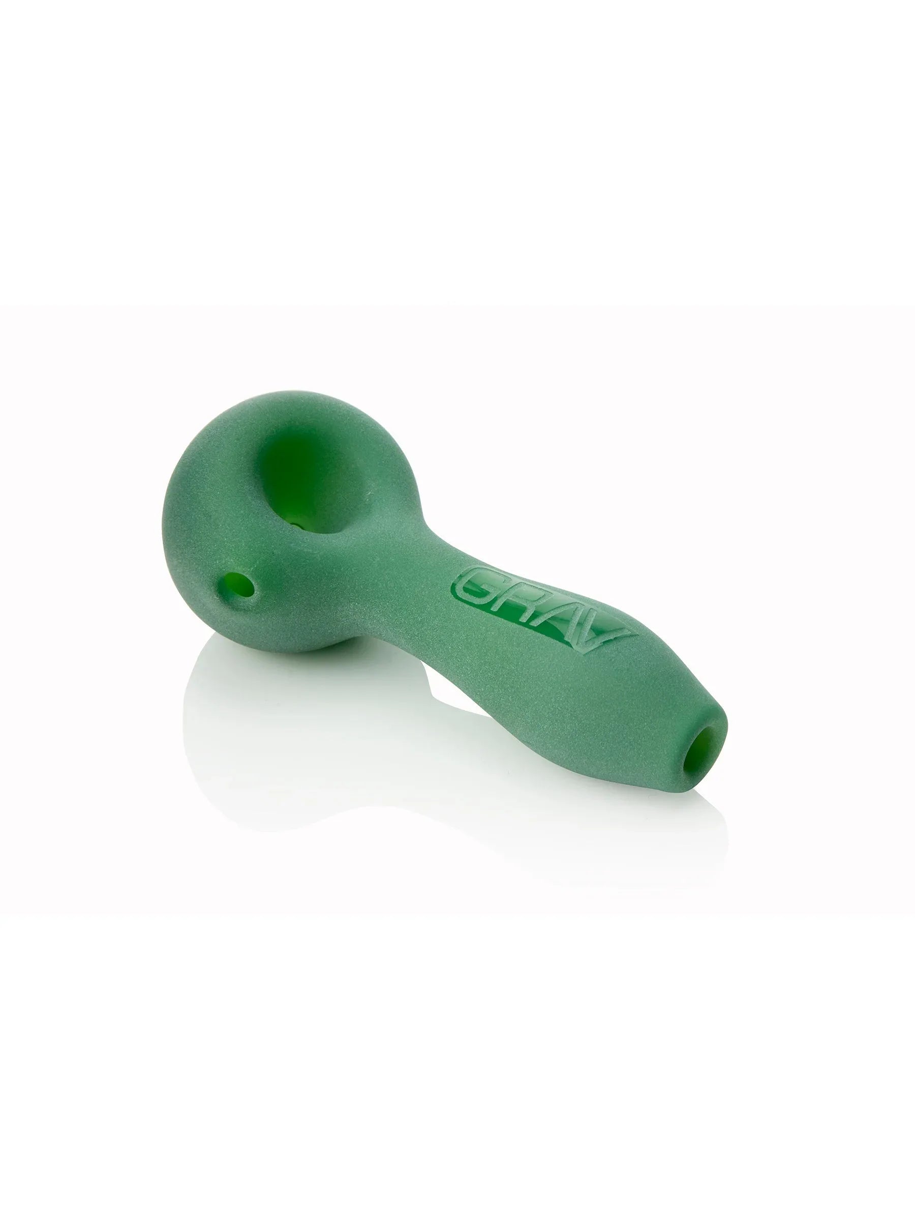 GRAV Sandblasted Spoon Pipe - Frosted Glass Hand Pipe - We The People 