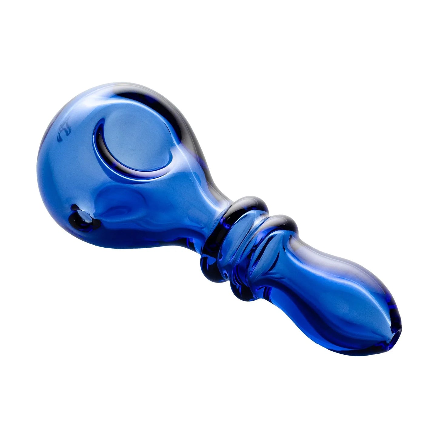 Double Ring Spoon Pipe | 4" Borosilicate Glass | Handmade - We The People 