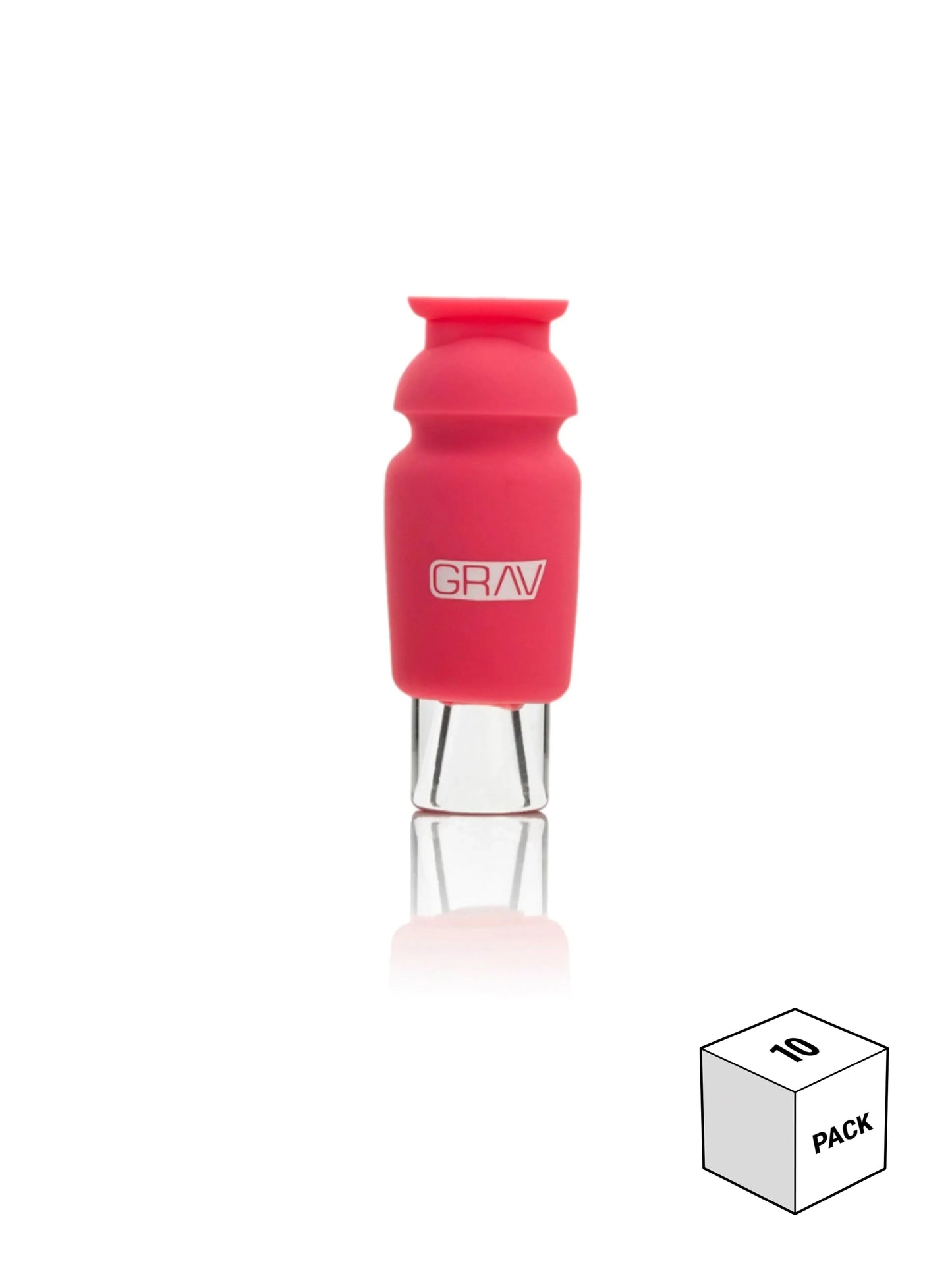 GRAV Silicone-Capped Glass Crutch | 10 Pack | Reusable Filter Tips - We The People 