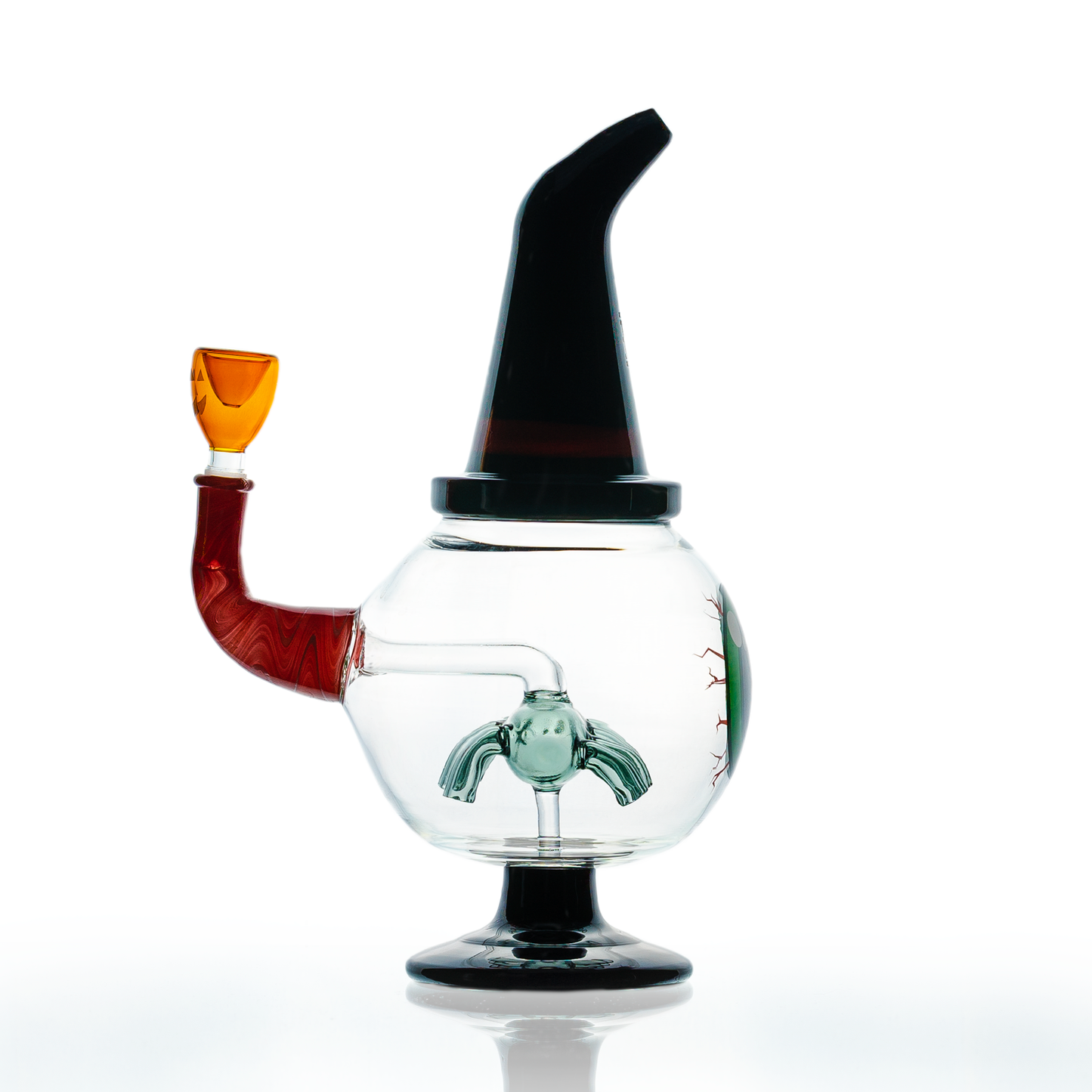 HEMPER Wicked Witch XL Bong | Large Glass Water Pipe with Halloween Design