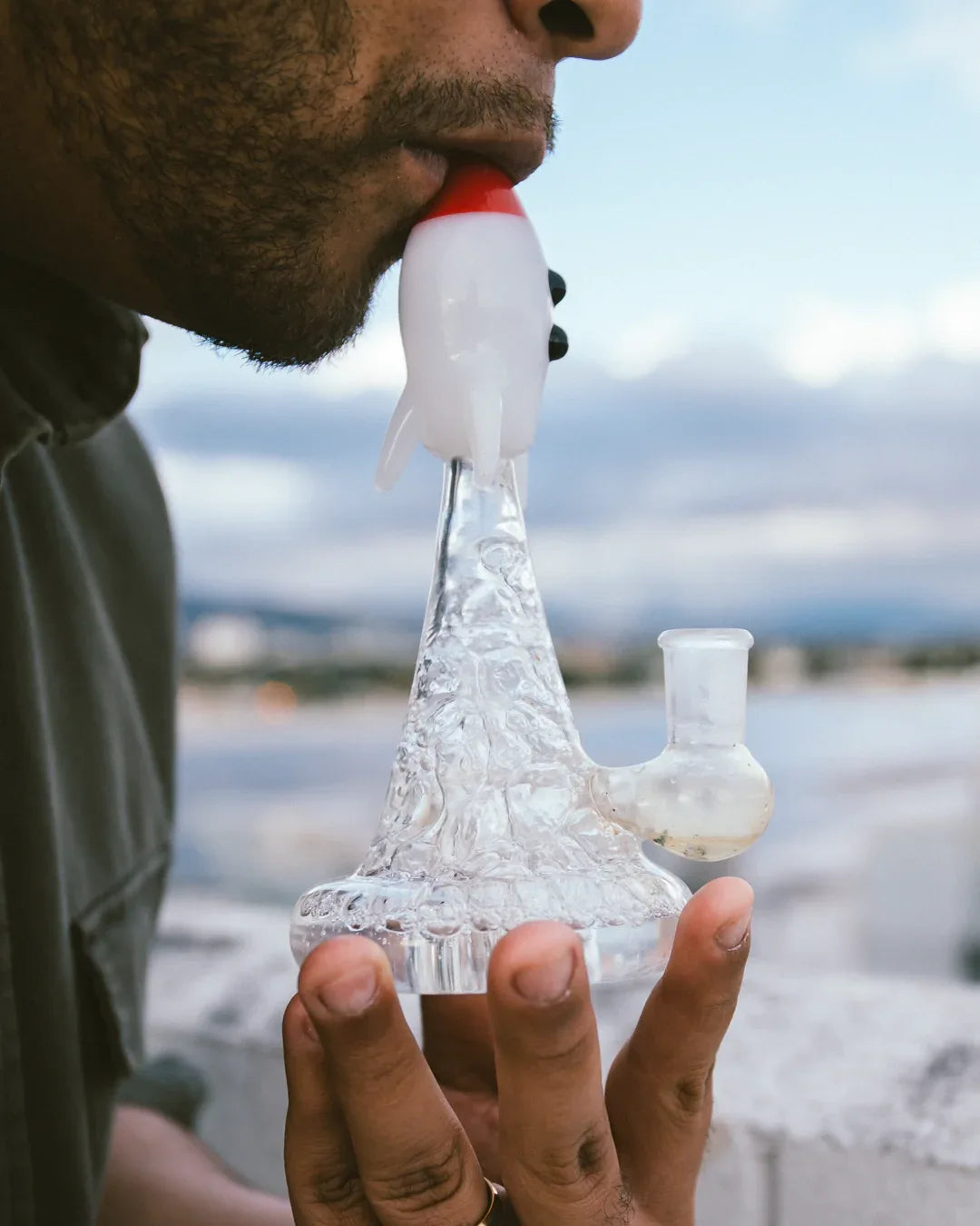 HEMPER Blastoff Rocket Bong | 7.5" Glass Water Pipe | Space Design - We The People 