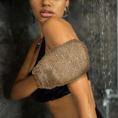 Sisal Hemp Bath Glove-4