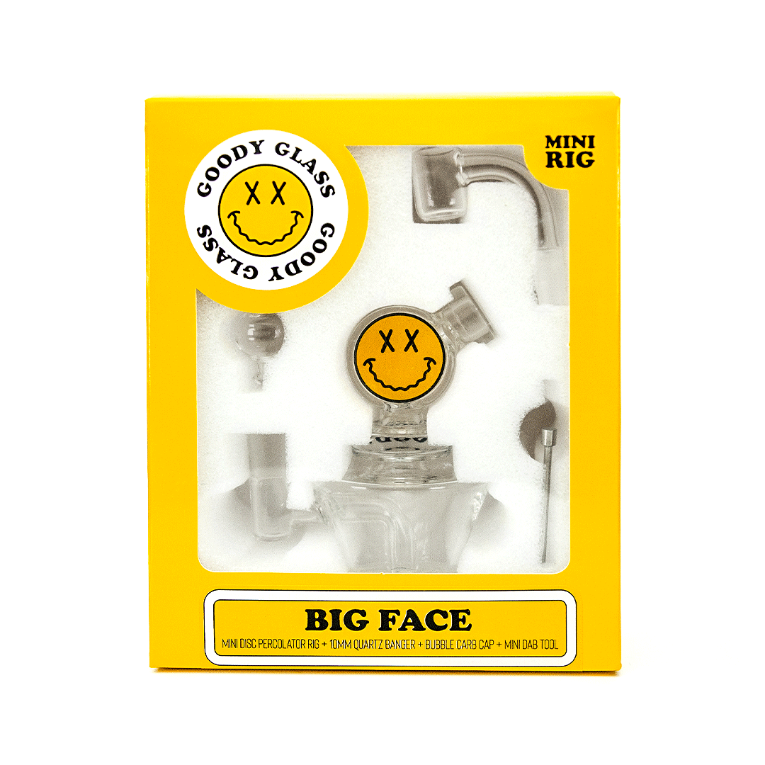 Big Face Mini Rig | 4-Piece Kit with Bold Design