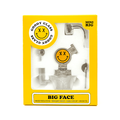 Big Face Mini Rig | 4-Piece Kit with Bold Design