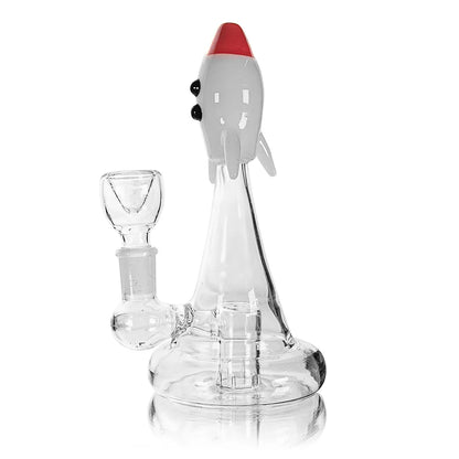 HEMPER Blastoff Rocket Bong | 7.5" Glass Water Pipe | Space Design - We The People 