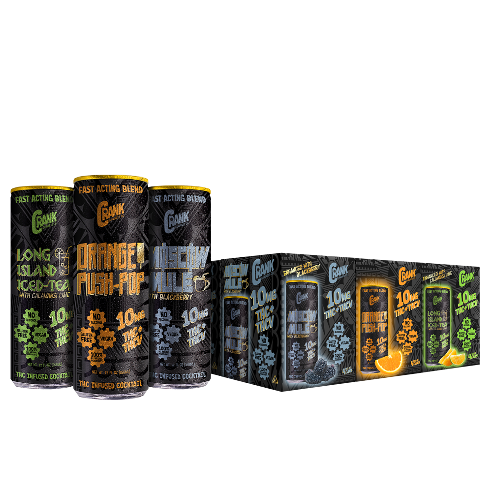 High Potency THC Energy Drink – Mixed Variety