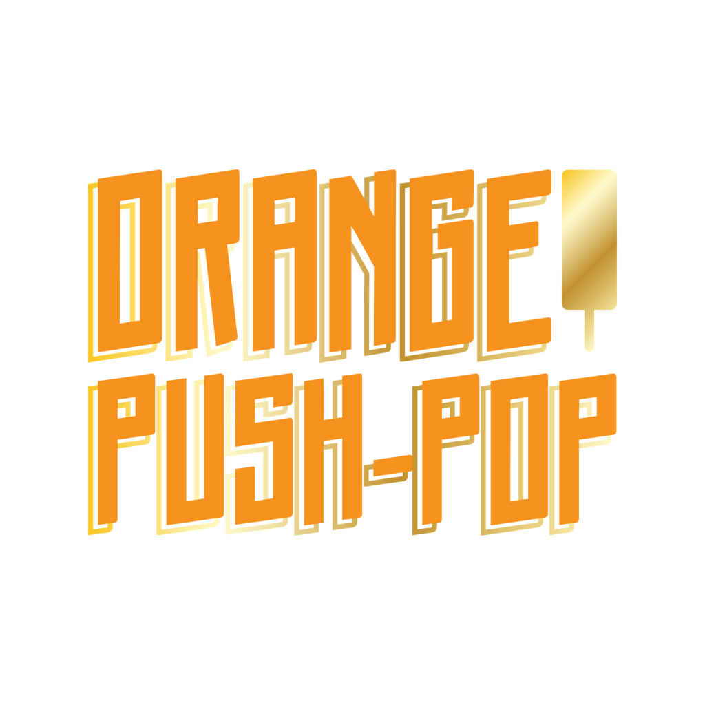 THC Energy Drink – Orange Push-Pop