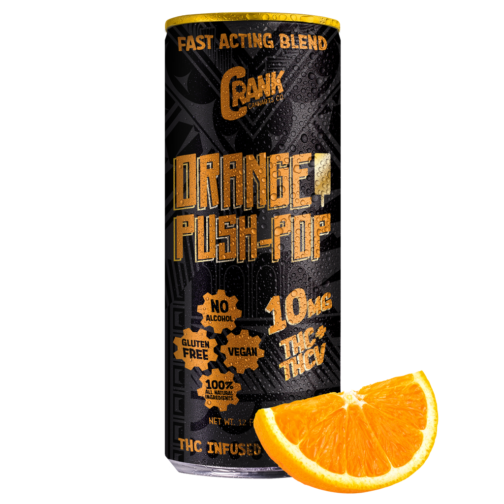 THC Energy Drink – Orange Push-Pop