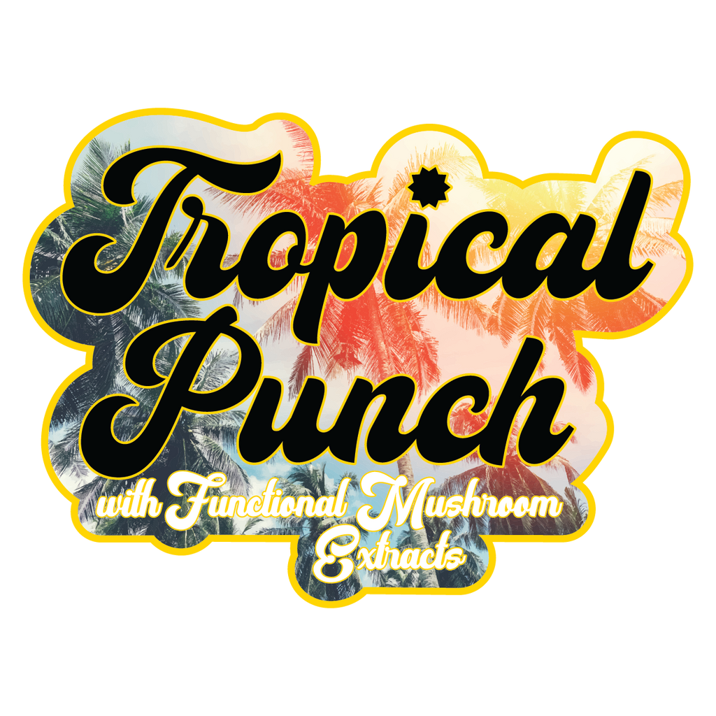 THC Functional Mushroom Drink – Tropical Punch