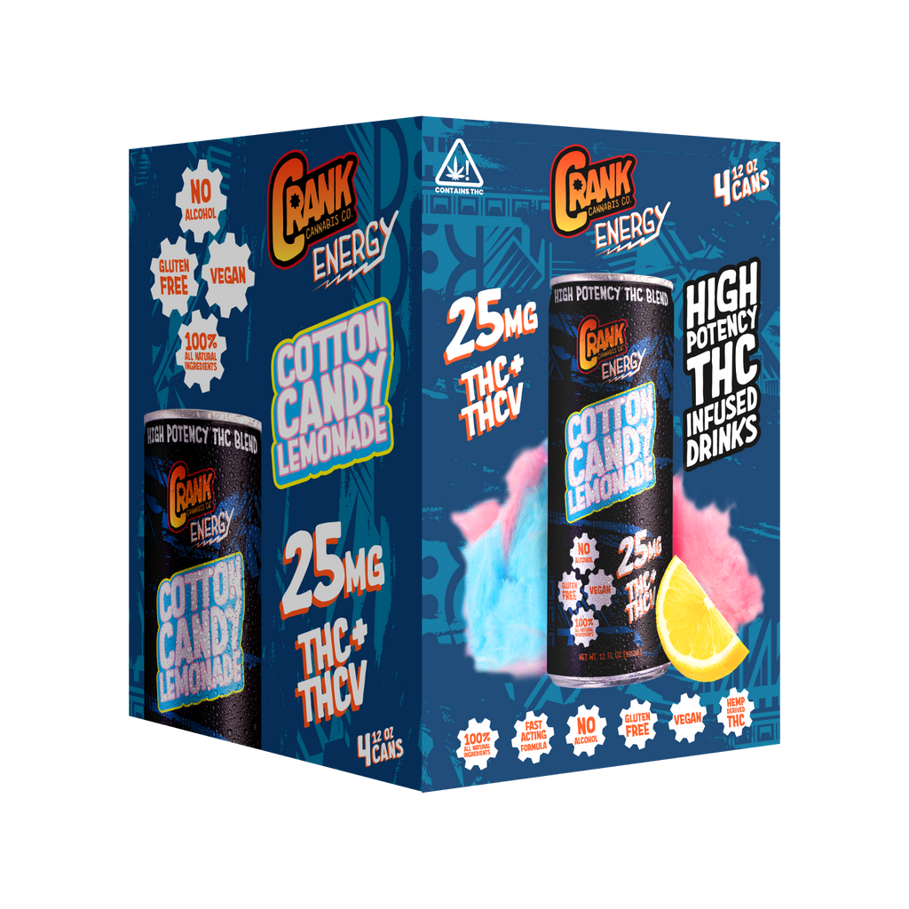 THC Energy Drink – Cotton Candy Lemonade