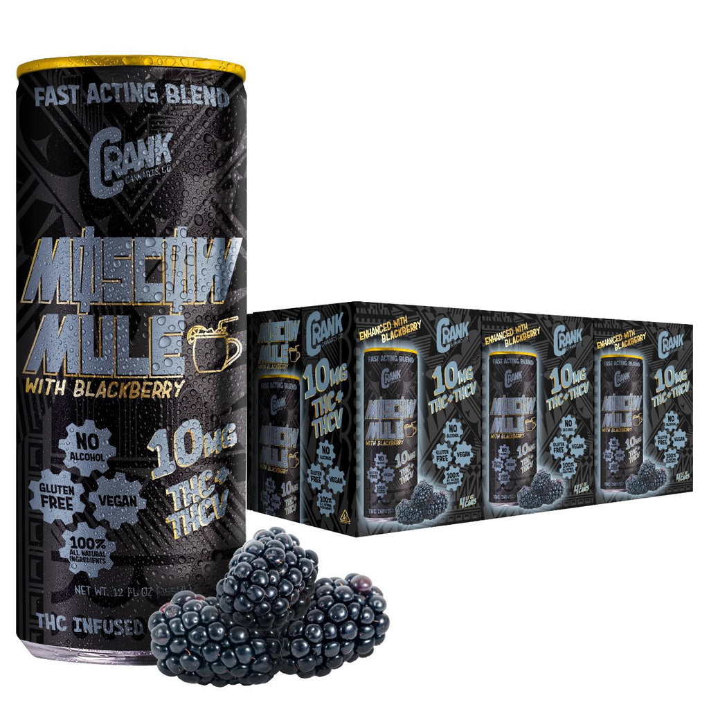 THC Energy Drink – Moscow Mule with Blackberry