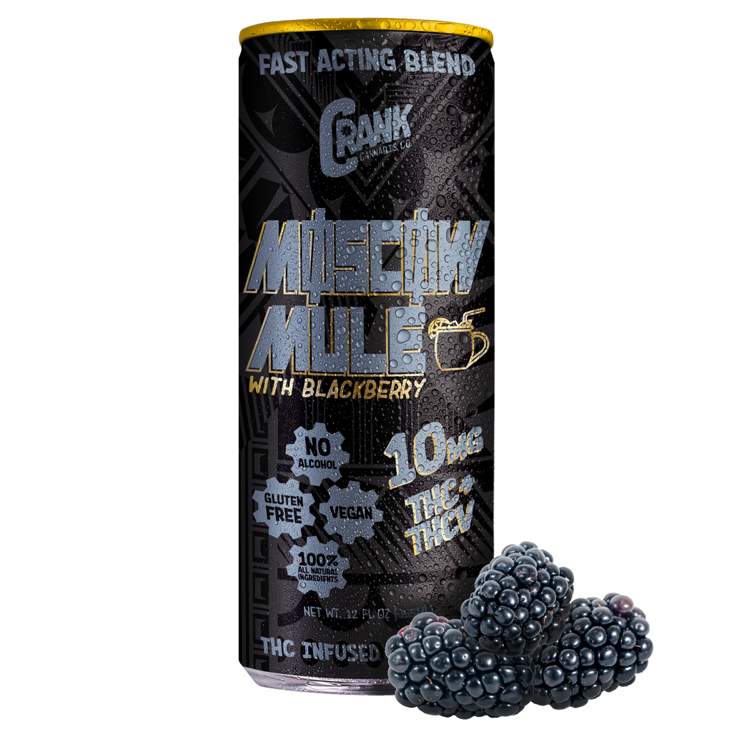 THC Energy Drink – Moscow Mule with Blackberry